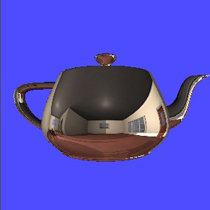 ティーポットにキューブマッピング