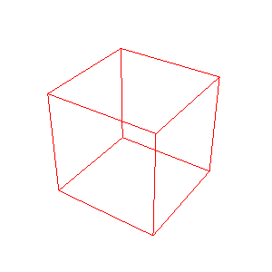 glDrawElements() による描画の結果
