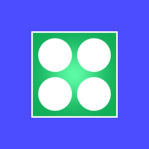 Phong シェーディングによるテクスチャを貼った四角形