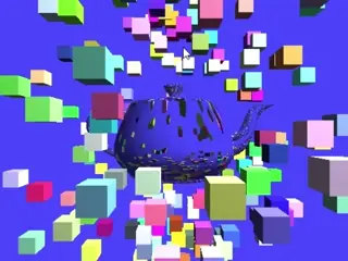 レンダリング画像をテクスチャに使う