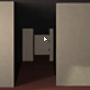 箱の中心から周囲を見回す