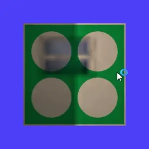 マルチテクスチャで環境をマッピングした場合