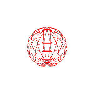 球を線で描いた結果