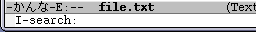 検索文字列の指定