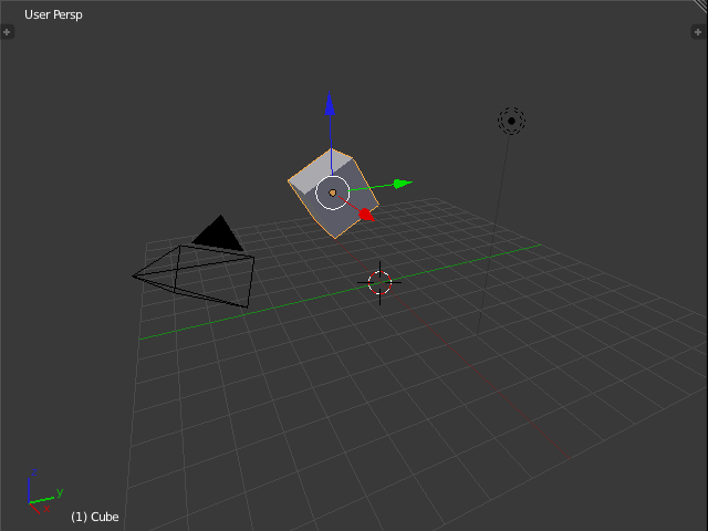 x 軸中心の回転角を 0.52 radian に設定
