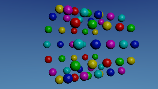 図形を重ねて表示する